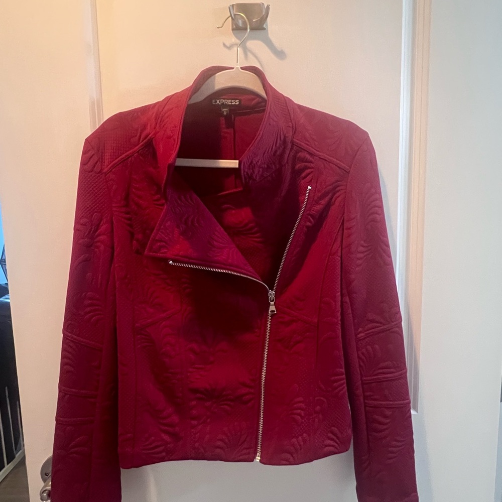 Express Women's Red Jacket